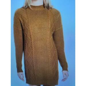 NWT BP Sweater dress/tunic medium brown